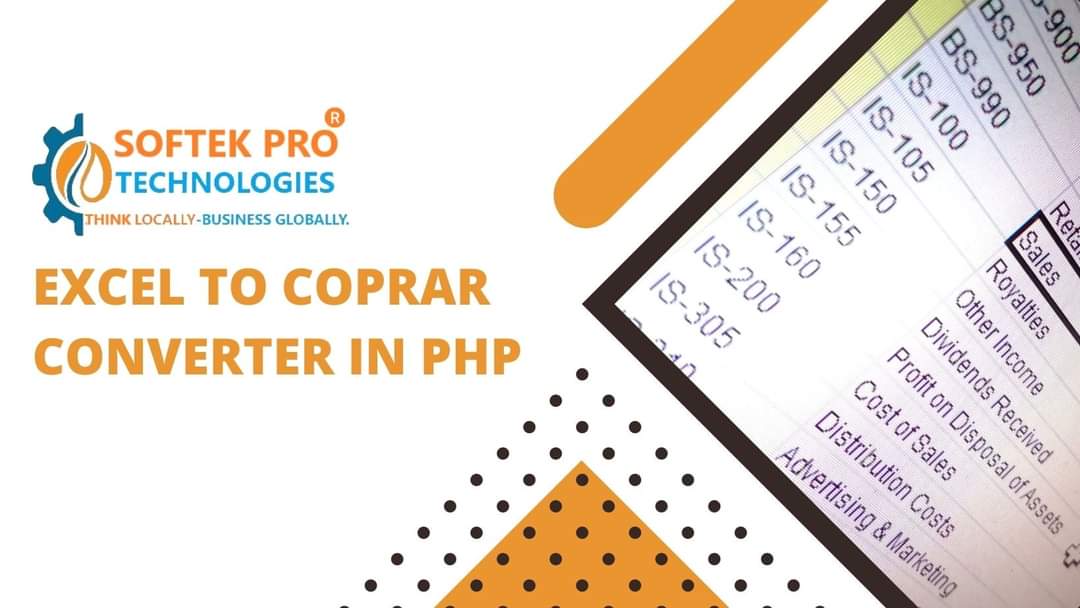 Excel to Coprar Converter in php